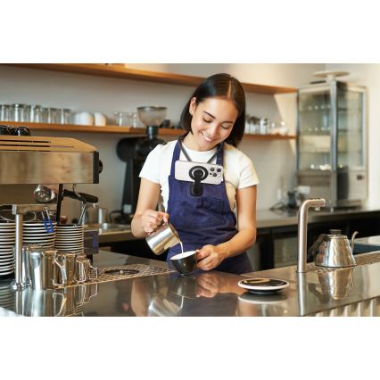 CONNECT IT CFF-6020-GY - Supporto magnetico flessibile per telefono da collo MagSafe