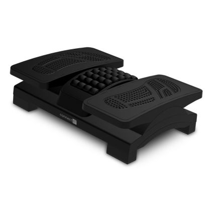 CONNECT IT CFH-4105-BK - Poggiapiedi regolabile nero