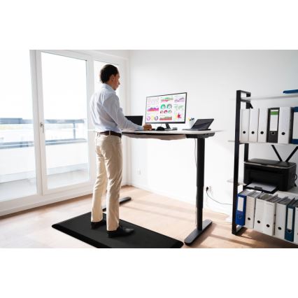 CONNECT IT CFH-4200-BK - Tappetino anti-fatica per i piedi nero