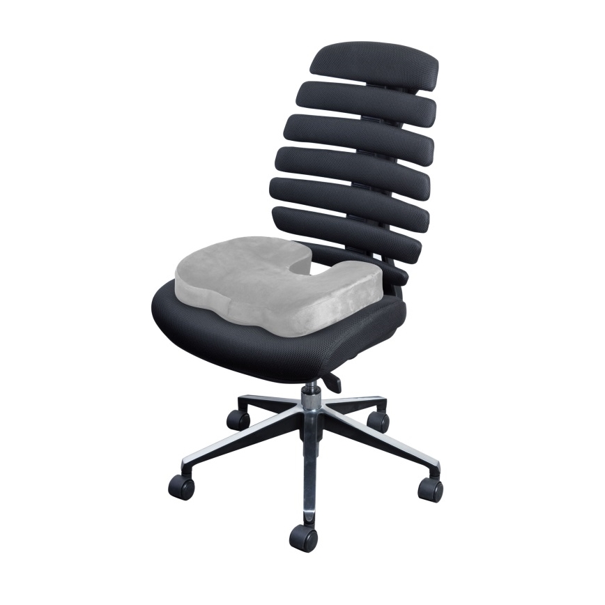 CONNECT IT CFH-5290-GY - Cuscino per sedie ergonomiche grigio