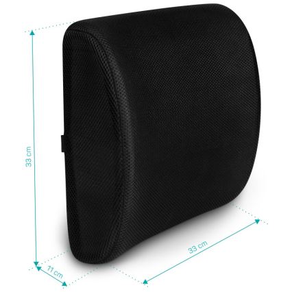 CONNECT IT CFH-5300-BK - Lumbar sedia support nero