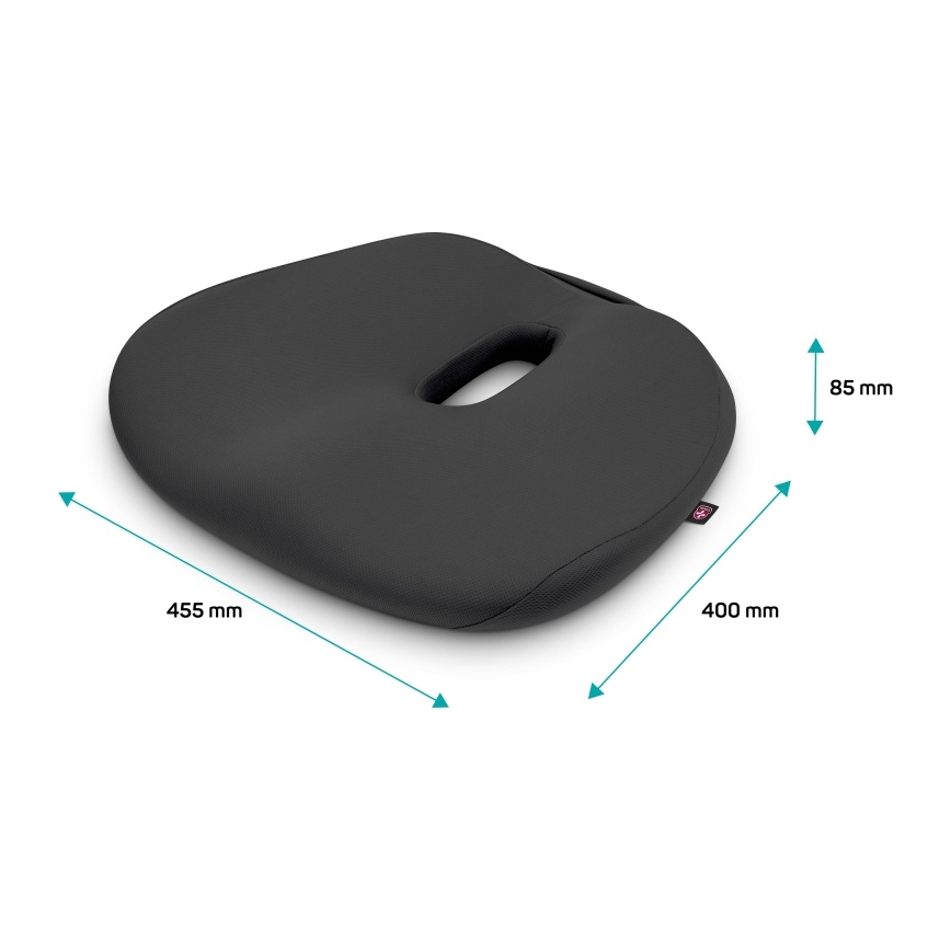 CONNECT IT CFH-5501-GY - Cuscino per sedie ergonomiche antracite
