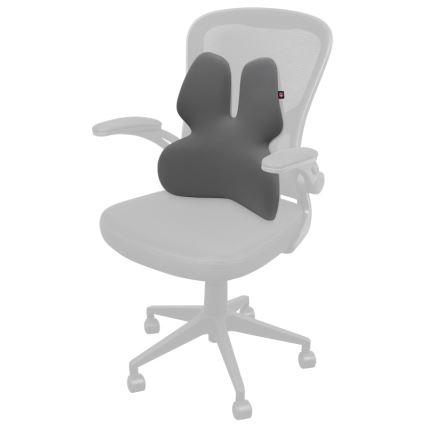 CONNECT IT CFH-5902-GY - Lumbar sedia support grigio