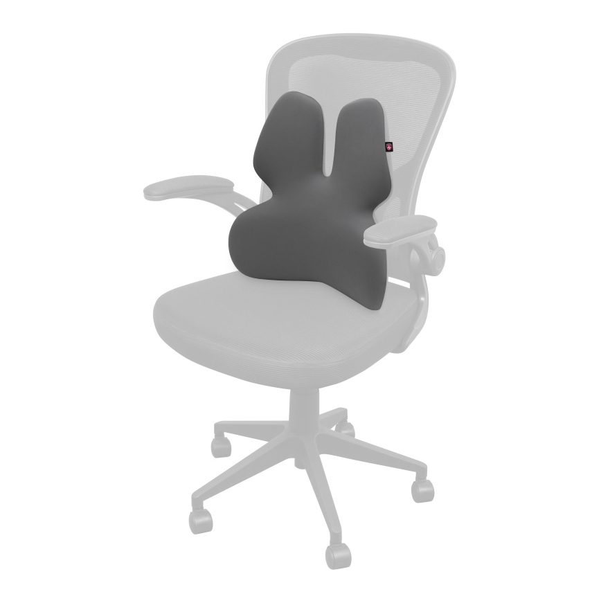 CONNECT IT CFH-5902-GY - Lumbar sedia support grigio