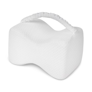 CONNECT IT CFH-6010-WH - Cuscino anatomico tra le ginocchia Taurus Knee bianco