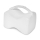 CONNECT IT CFH-6010-WH - Cuscino anatomico tra le ginocchia Taurus Knee bianco