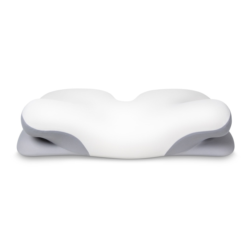 CONNECT IT CFH-6030-WH - Cuscino anatomico Virgo bianco/grigio