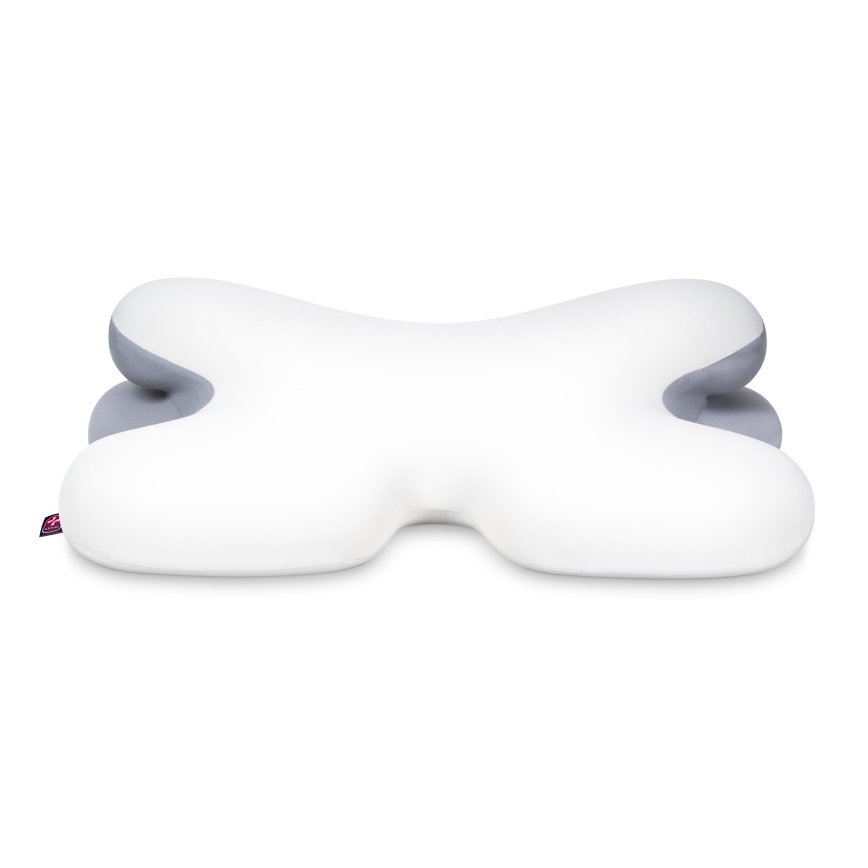 CONNECT IT CFH-6030-WH - Cuscino anatomico Virgo bianco/grigio