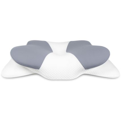 CONNECT IT CFH-6032-WH - Cuscino anatomico Gemini bianco/grigio