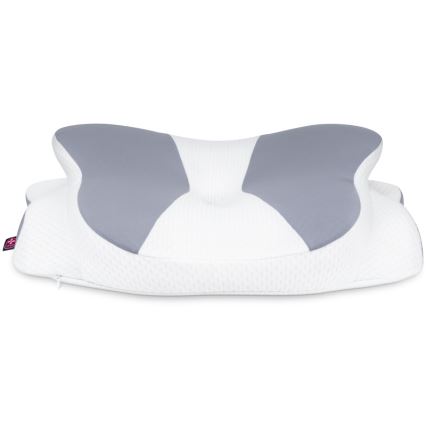 CONNECT IT CFH-6032-WH - Cuscino anatomico Gemini bianco/grigio