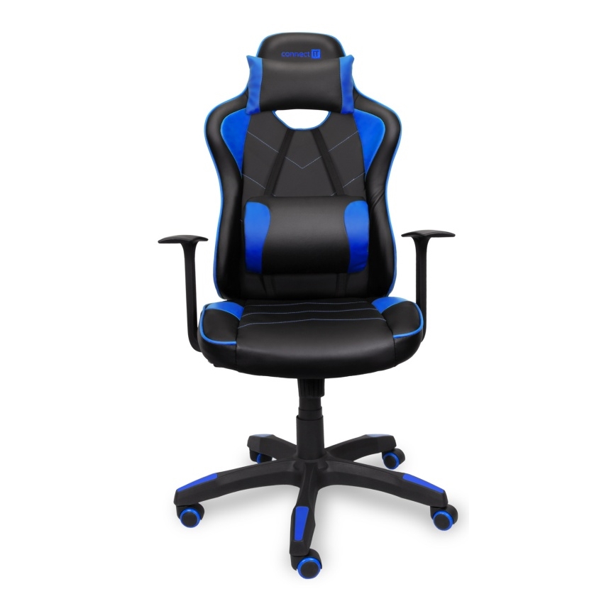 CONNECT IT CGC-0700-BL - Sedia da gioco LeMans Pro nero/blu