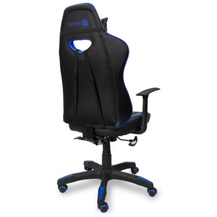 CONNECT IT CGC-0700-BL - Sedia da gioco LeMans Pro nero/blu