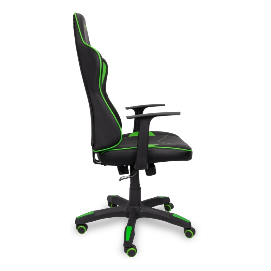 CONNECT IT CGC-0700-GR - Sedia da gioco LeMans Pro nero/verde