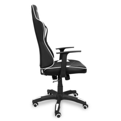 CONNECT IT CGC-0700-WH - Sedia da gioco LeMans Pro nero/bianco