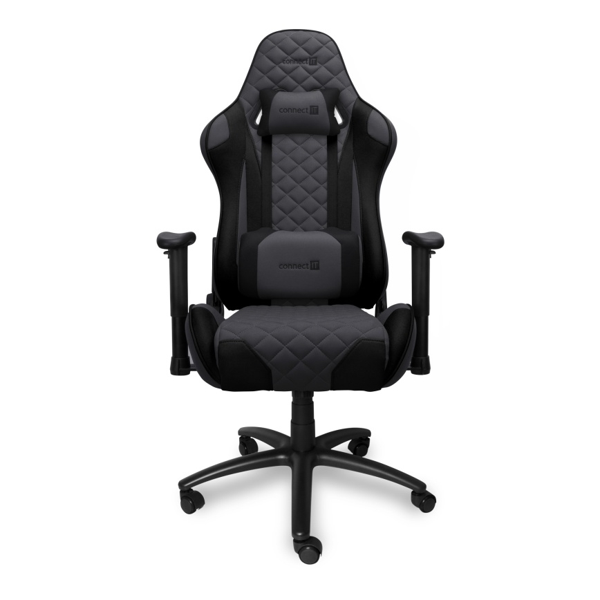 CONNECT IT CGC-1200-GY - Sedia da gioco Monaco Pro grigio/nero