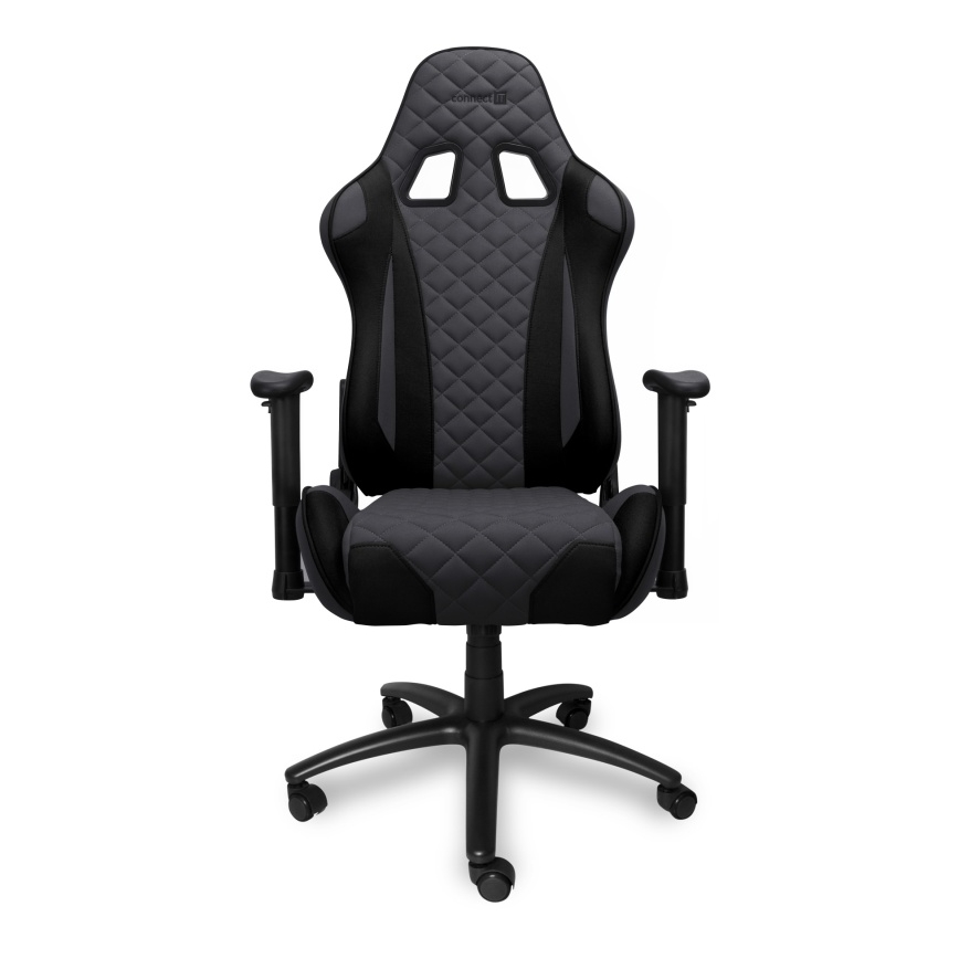CONNECT IT CGC-1200-GY - Sedia da gioco Monaco Pro grigio/nero
