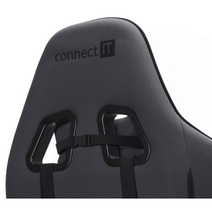 CONNECT IT CGC-1200-GY - Sedia da gioco Monaco Pro grigio/nero