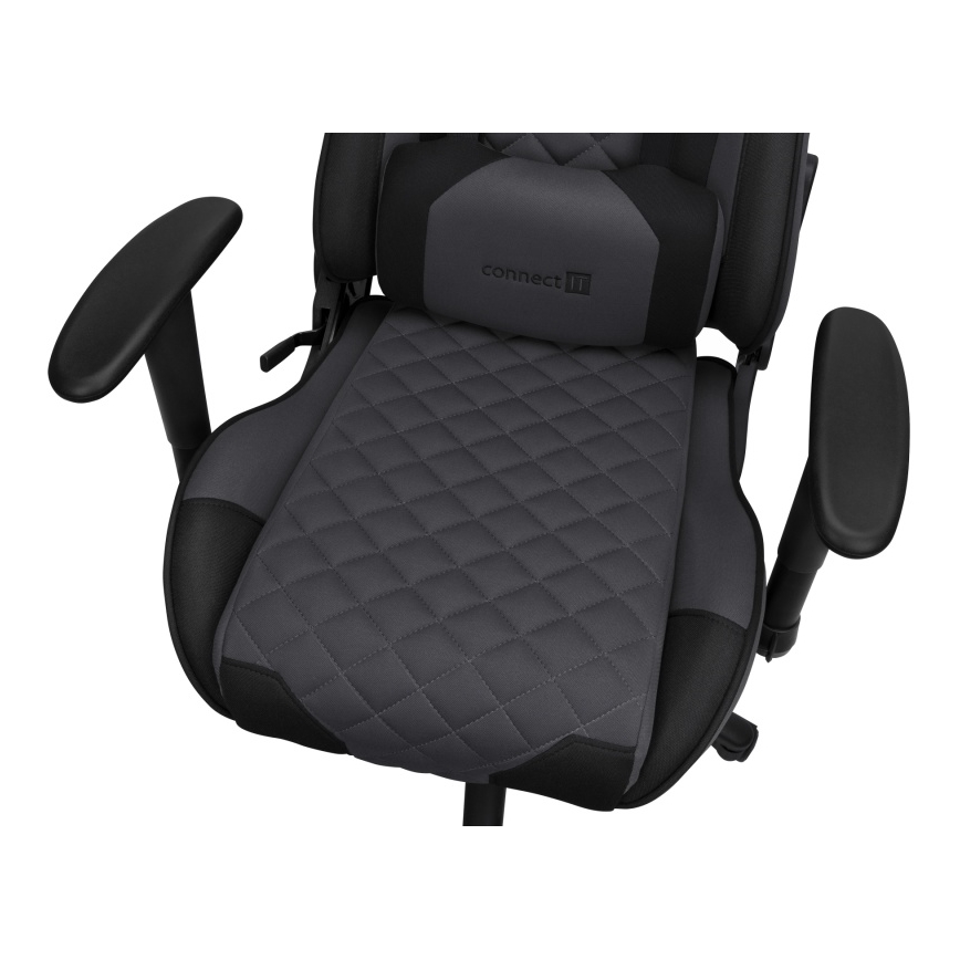 CONNECT IT CGC-1200-GY - Sedia da gaming Monaco Pro grigio/nero