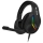 CONNECT IT CHP-3595-BK - LED RGB Cuffie da gioco cablate con microfono nero