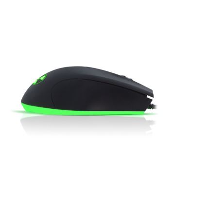 CONNECT IT CI-1128 - Mouse da gioco cablato a LED 1000/1200/1600/3200 DPI nero