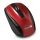 CONNECT IT CI-1224 - Mouse senza fili, DPI 800/1200/1600, alimentazione 2x AAA, nero/rosso