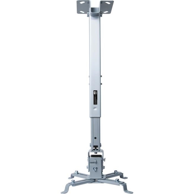 CONNECT IT CI-24 - Supporto universale per montaggio proiettore a soffitto argento