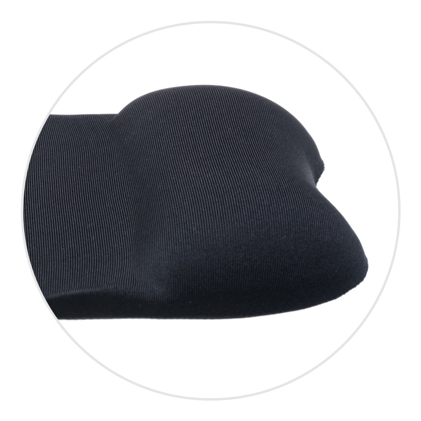CONNECT IT CI-501 - Tappetino per mouse con memory foam wrist rest