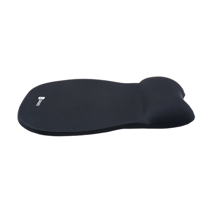 CONNECT IT CI-501 - Tappetino per mouse con memory foam wrist rest