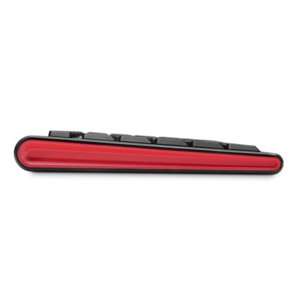 CONNECT IT CKB-3000-CS - Tastiera multimediale senza fili con localizzazione CZ/SK 2xAAA nero