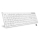 CONNECT IT CKB-3010-CS - Tastiera multimediale senza fili con localizzazione CZ/SK 2xAAA bianco