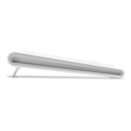 CONNECT IT CKB-3010-CS - Tastiera multimediale senza fili con localizzazione CZ/SK 2xAAA bianco