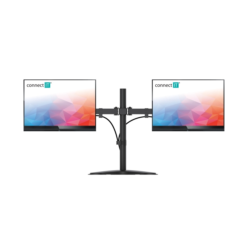 CONNECT IT CMF-3204-BK - Supporto universale per 2 monitor 13-32” nero