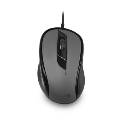 CONNECT IT CMO-1200-GY - Mouse con filo 1000 DPI nero/grigio