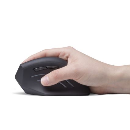 CONNECT IT CMO-2510-BK - mouse ergonomico Verti Wireless 800/1200/1600 DPI 2xAAA nero