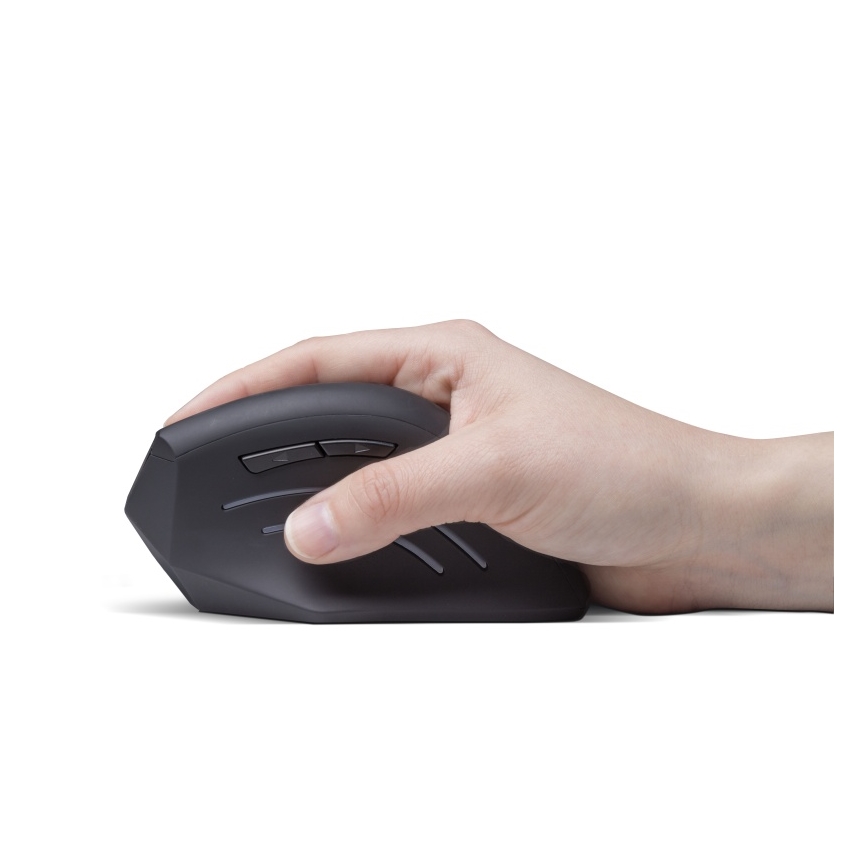 CONNECT IT CMO-2510-BK - mouse ergonomico Verti Wireless 800/1200/1600 DPI 2xAAA nero
