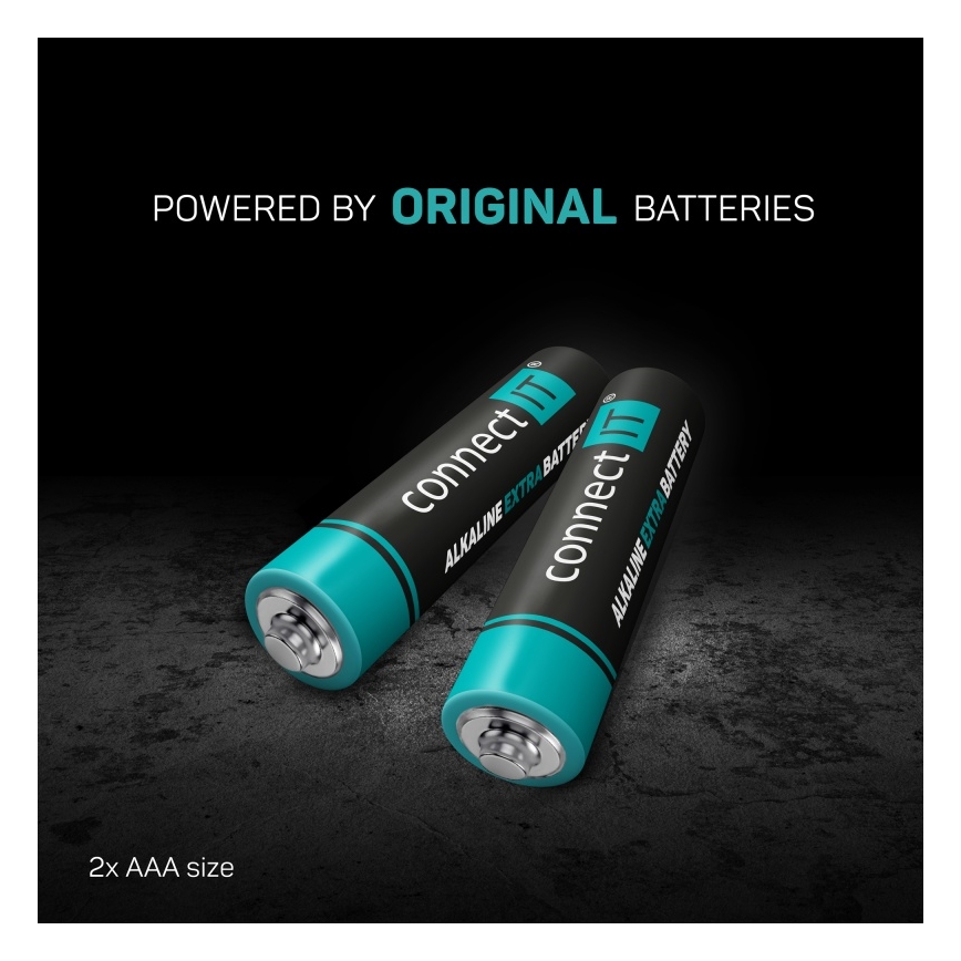 CONNECT IT CMO-2510-BK - mouse ergonomico Verti Wireless 800/1200/1600 DPI 2xAAA nero