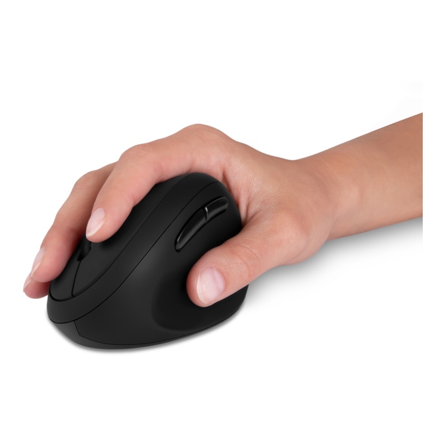 CONNECT IT CMO-2600-BK - Mouse ergonomico wireless 800/1200/1600 DPI 1xAA nero