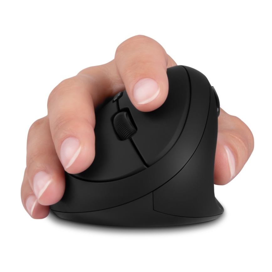 CONNECT IT CMO-2600-BK - Mouse ergonomico wireless 800/1200/1600 DPI 1xAA nero
