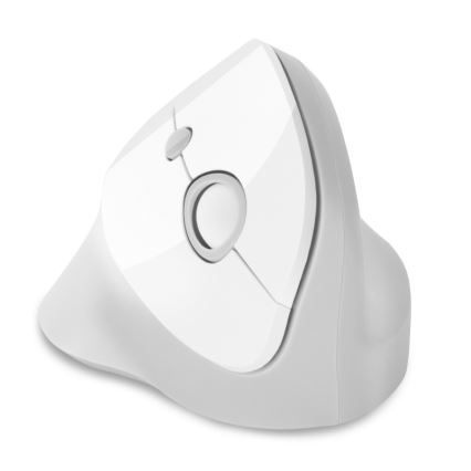 CONNECT IT CMO-2700-WH - Mouse wireless ergonomico 800/1200/1600 DPI 1xAA bianco