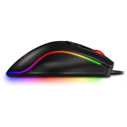 CONNECT IT CMO-3591-BK - LED RGB Mouse da gioco con cavo 500-7200 DPI nero