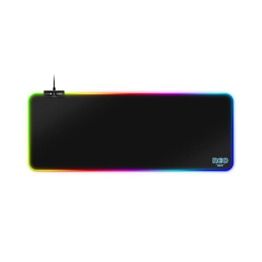 CONNECT IT CMP-3100-LG - LED RGB Tastiera e tappetino per mouse da gioco 80x30 cm nero