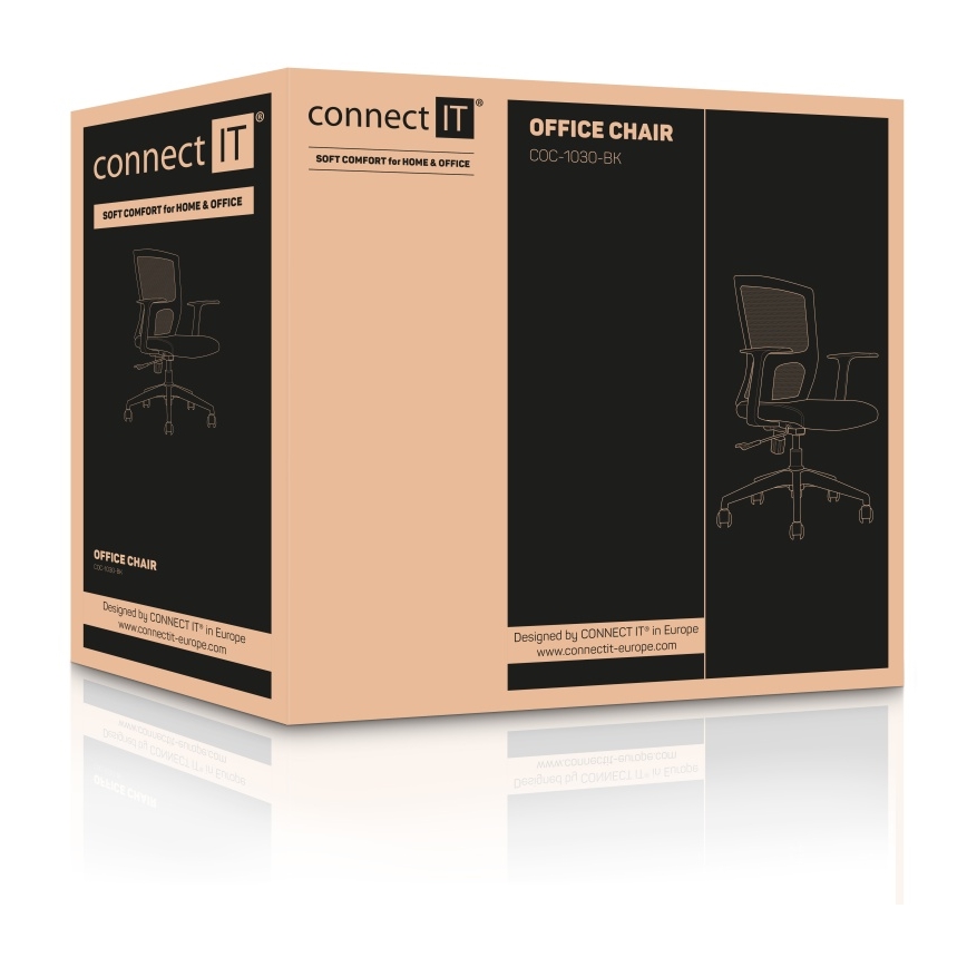 CONNECT IT COC-1030-BK - Sedia da ufficio ForHealth BetaPro nero