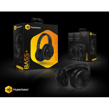 CONNECT IT HHP-3010-BK - Cuffie wireless con microfono 500 mAh nero