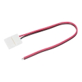 Connettore flessibile monofacciale per strisce LED a 2 pin 8 mm