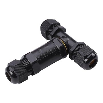 Connettore impermeabile IP68 nero