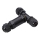 Connettore impermeabile IP68 nero