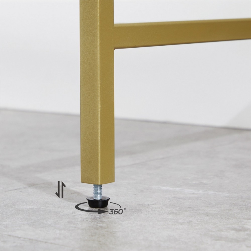 Consolle CIREL dorata