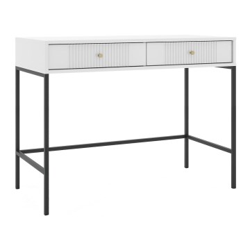 Consolle LUE 104x50 cm bianco/nero
