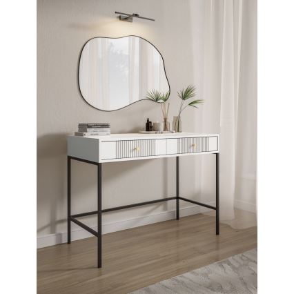Consolle LUE 104x50 cm bianco/nero