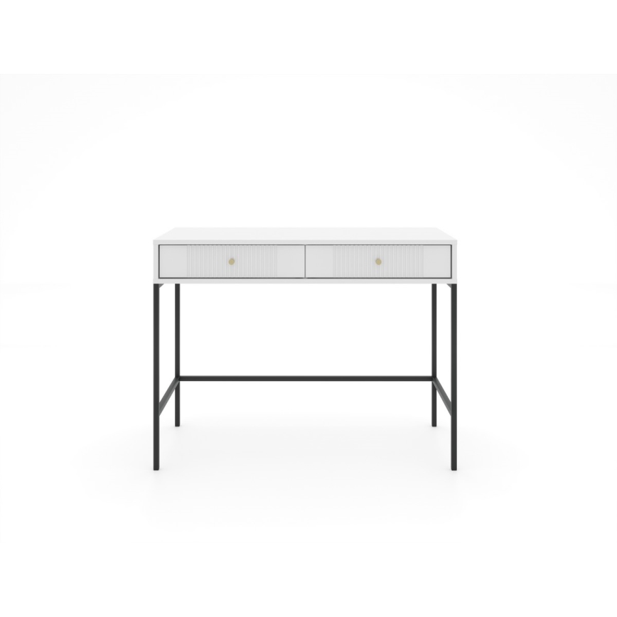 Consolle LUE 104x50 cm bianco/nero
